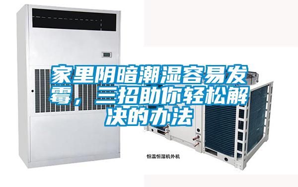 家里陰暗潮濕容易發(fā)霉，三招助你輕松解決的辦法