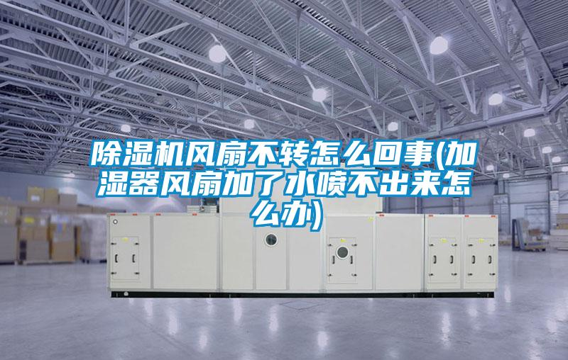 除濕機風扇不轉(zhuǎn)怎么回事(加濕器風扇加了水噴不出來怎么辦)