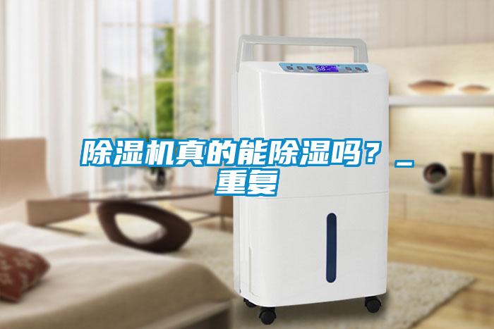 除濕機(jī)真的能除濕嗎？_重復(fù)