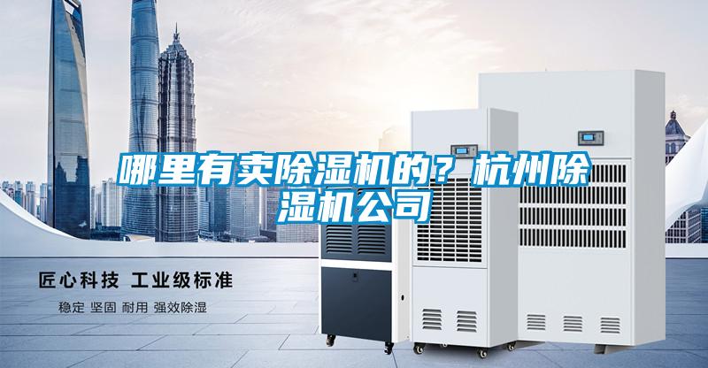 哪里有賣除濕機(jī)的？杭州除濕機(jī)公司