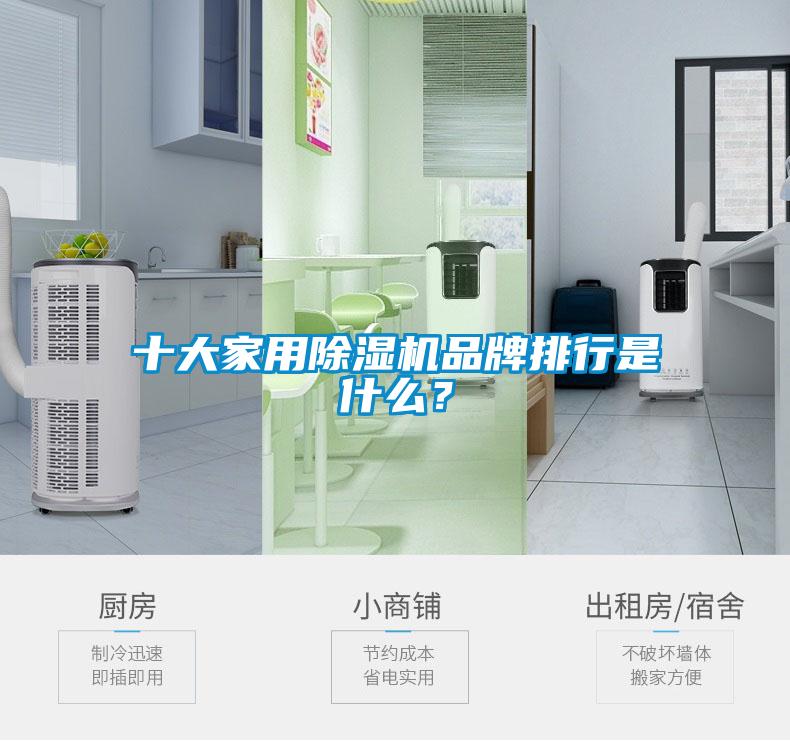 十大家用除濕機品牌排行是什么？
