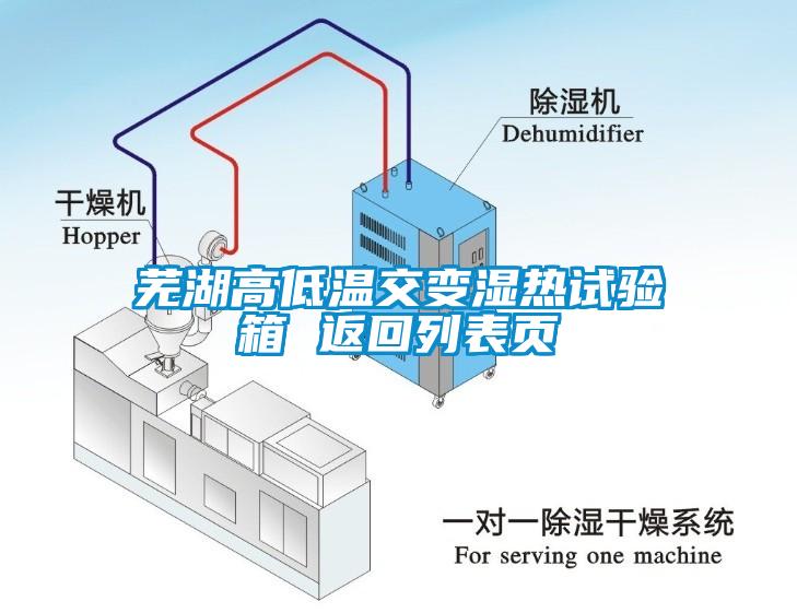 蕪湖高低溫交變濕熱試驗(yàn)箱 返回列表頁