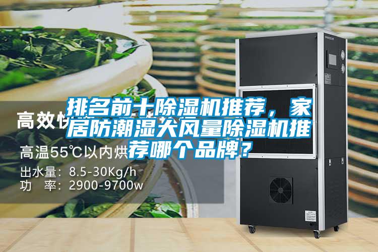 排名前十除濕機推薦，家居防潮濕大風量除濕機推薦哪個品牌？