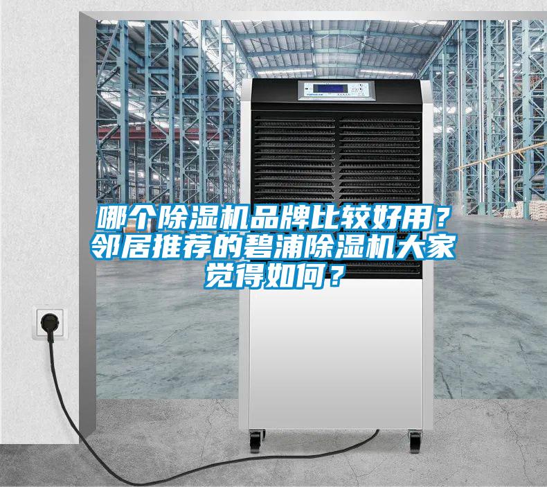 哪個(gè)除濕機(jī)品牌比較好用？鄰居推薦的碧浦除濕機(jī)大家覺得如何？