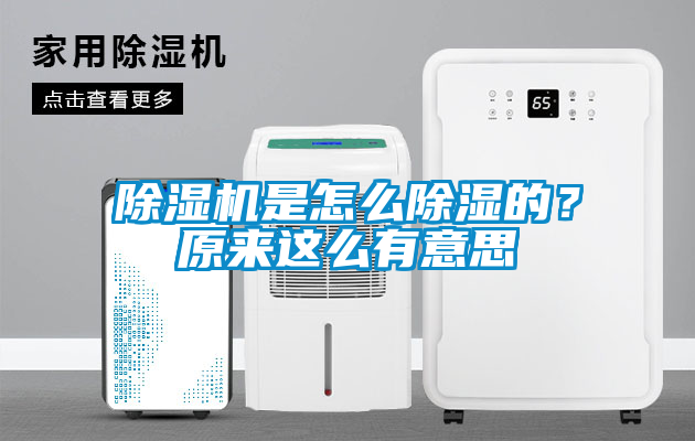 除濕機(jī)是怎么除濕的？原來這么有意思