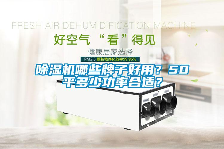 除濕機(jī)哪些牌子好用？50平多少功率合適？