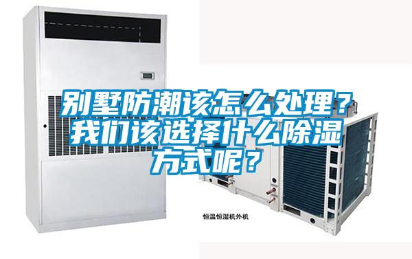 別墅防潮該怎么處理？我們?cè)撨x擇什么除濕方式呢？